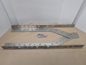 Jeep Cherokee XJ Inner Center Unibody Stiffeners - Weld-On Reinforcement for Inner Rails & Bottom Coverage (Pair)